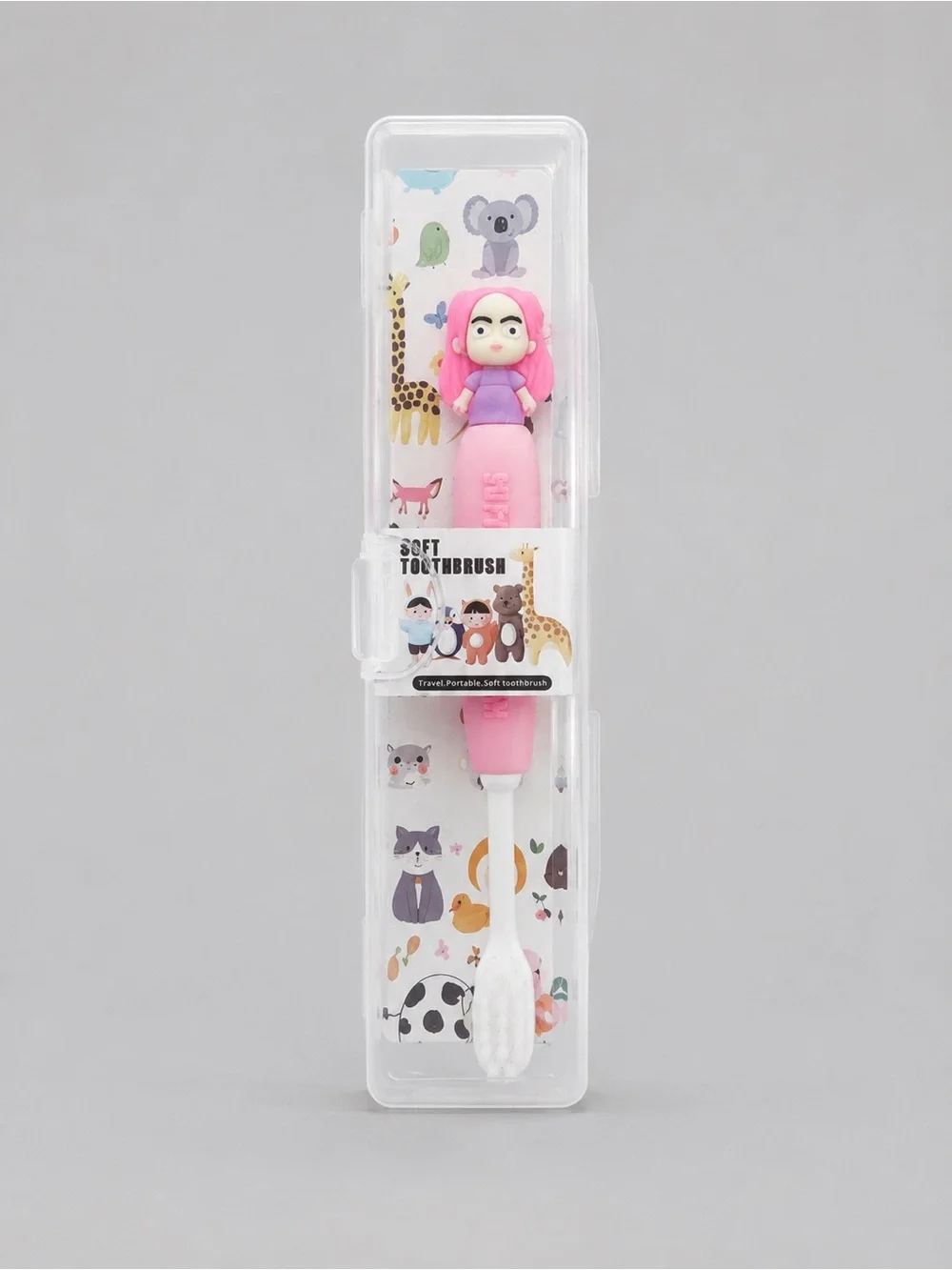 KPOP Mira Travel Toothbrush with Storage Case – Portable Soft Bristle Toothbrush